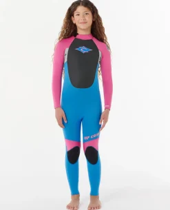 Kids Omega 4/3 Back Zip Wetsuit Steamer