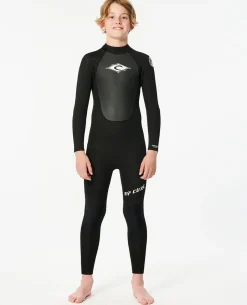 Kids Omega 4/3 Back Zip Wetsuit Steamer