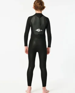Kids Omega 4/3 Back Zip Wetsuit Steamer