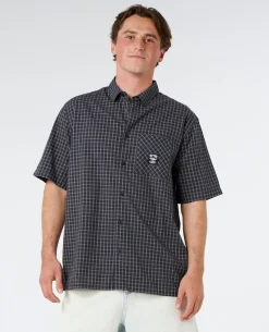 Liquid Trips Check Short Sleeve Shirt