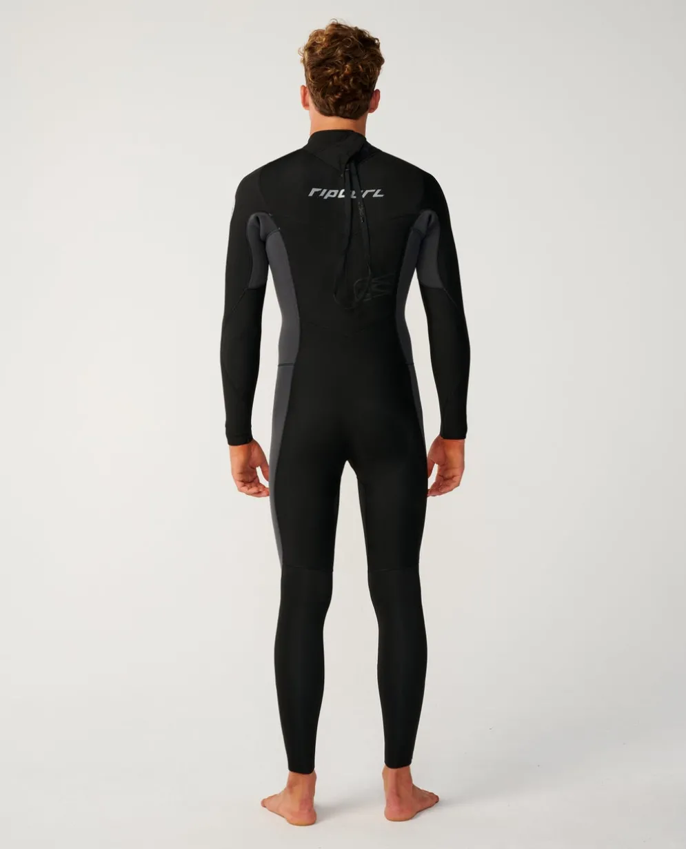 Mens Dawn Patrol 4/3 Back Zip Steamer Wetsuit