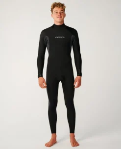 Mens Dawn Patrol 4/3 Back Zip Steamer Wetsuit