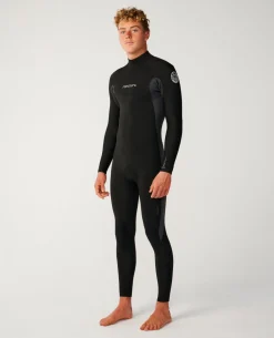 Mens Dawn Patrol 4/3 Back Zip Steamer Wetsuit