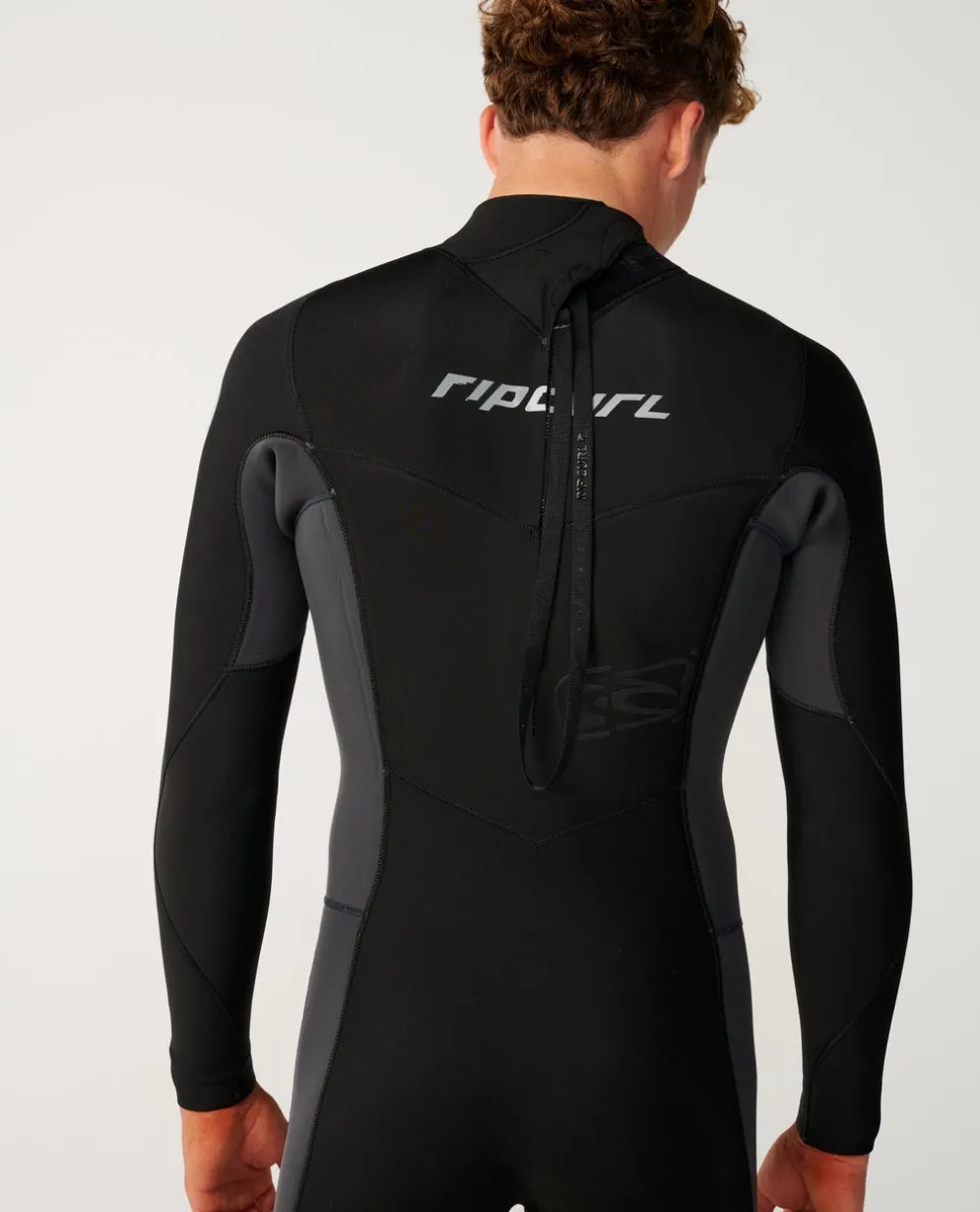 Mens Dawn Patrol 4/3 Back Zip Steamer Wetsuit