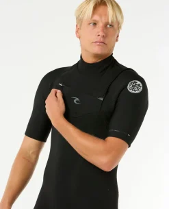 Mens Dawn Patrol 2/2 Chest Zip Springsuit