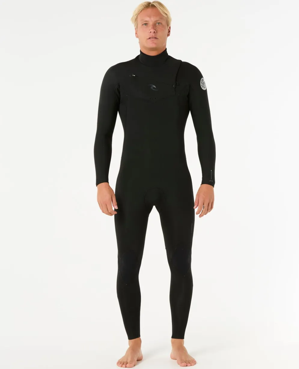 Mens Dawn Patrol 4/3 Chest Zip Steamer Wetsuit