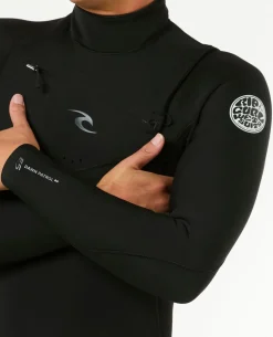 Mens Dawn Patrol 4/3 Chest Zip Steamer Wetsuit