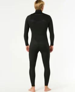 Mens Dawn Patrol 4/3 Chest Zip Steamer Wetsuit