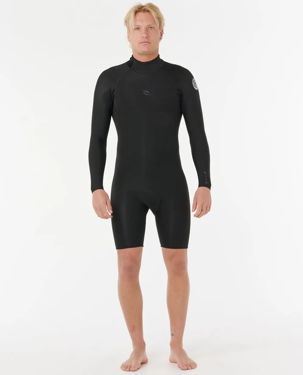 Mens Dawn Patrol Long Sleeve Back Zip Springsuit