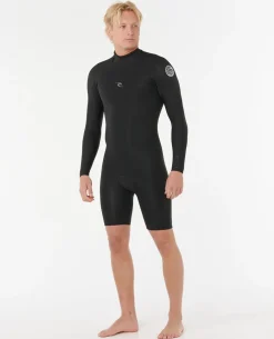 Mens Dawn Patrol Long Sleeve Back Zip Springsuit