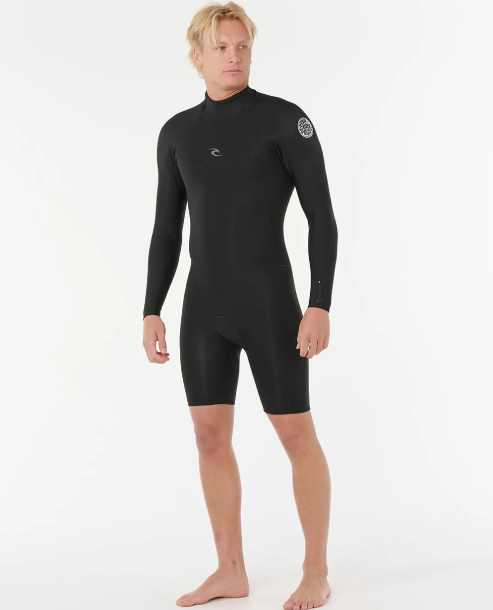 Mens Dawn Patrol Long Sleeve Back Zip Springsuit