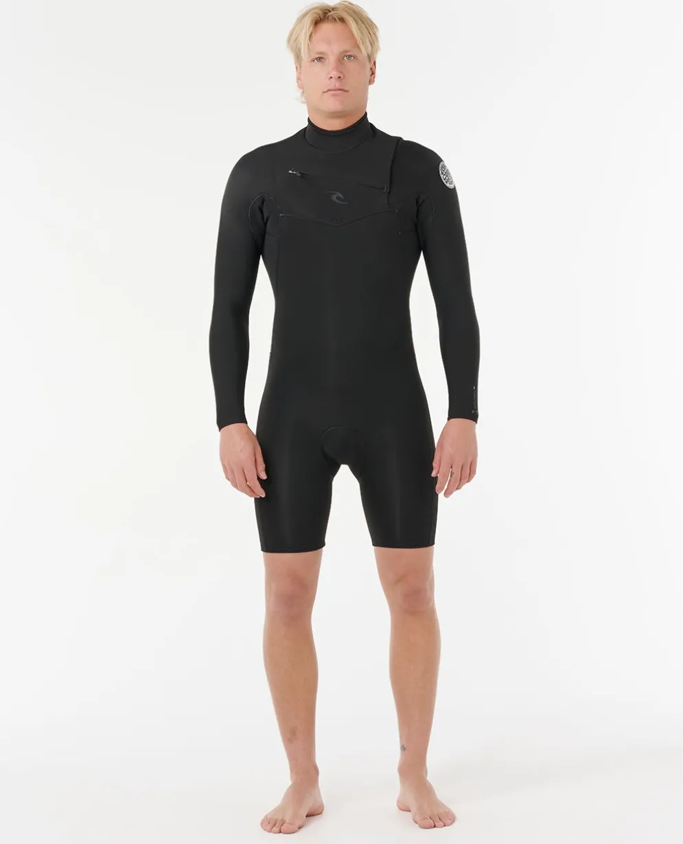 Mens Dawn Patrol 2/2 Long Sleeve Chest Zip Springsuit