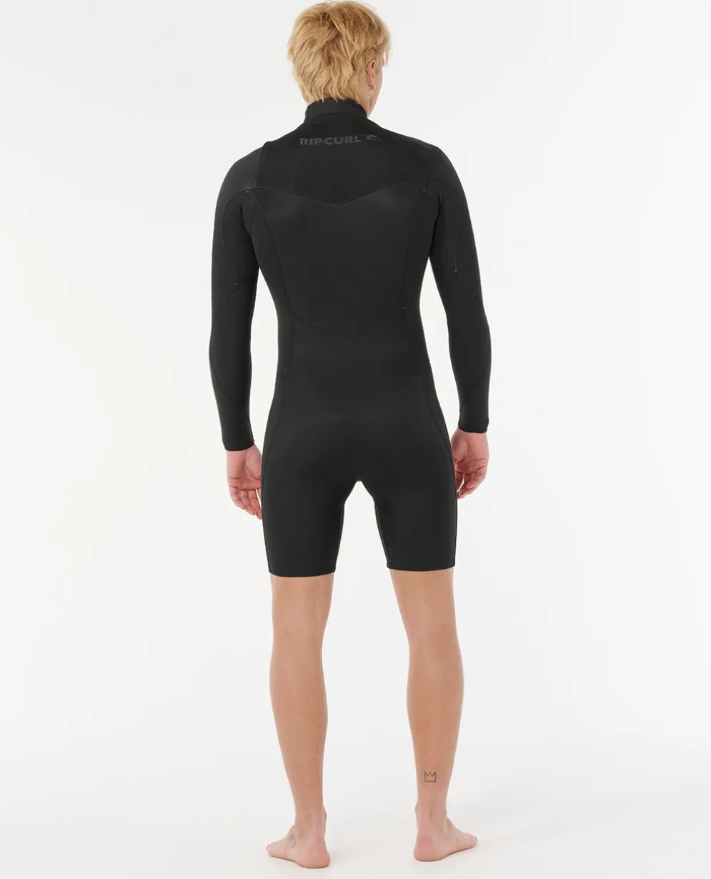 Mens Dawn Patrol 2/2 Long Sleeve Chest Zip Springsuit