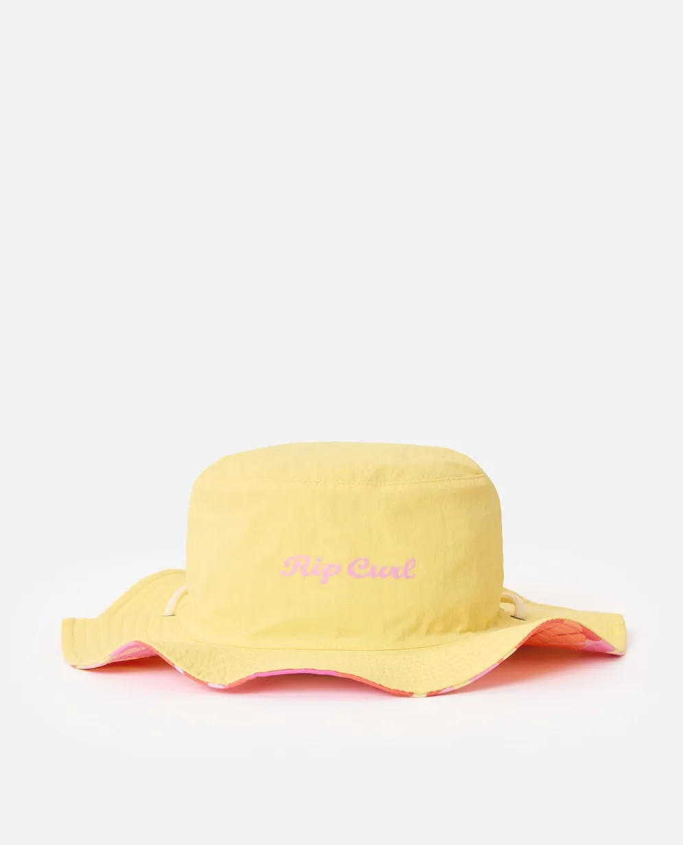 Mixed Reversible UPF50 Bucket Hat- Girls