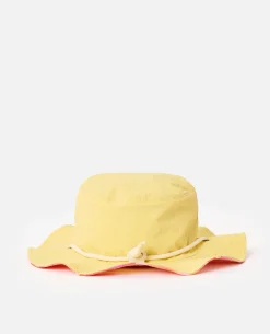 Mixed Reversible UPF50 Bucket Hat- Girls