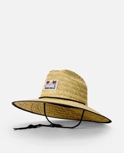 Mixed Straw Sun Hat