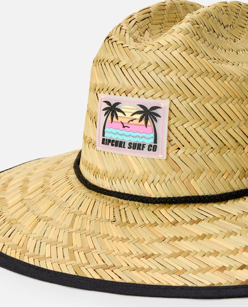 Mixed Straw Sun Hat