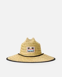 Mixed Straw Sun Hat