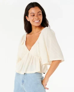 Neon Isles Short Sleeve Summer Top