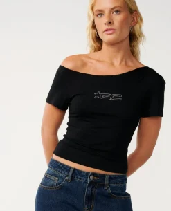 Off Shoulder RC Tee