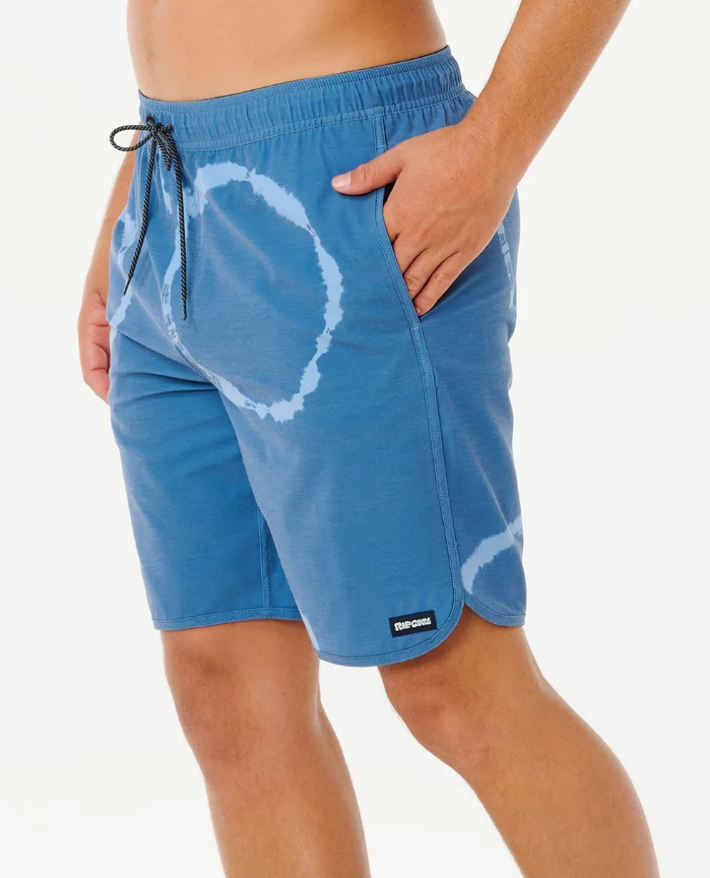 Pacific Rinse Dye Volley Boardshort