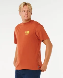 Pacific Rinse Glass Off Short Sleeve Loose Tee