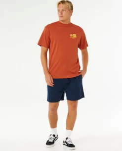 Pacific Rinse Glass Off Short Sleeve Loose Tee
