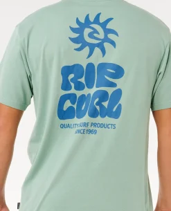 Pacific Rinse Glass Off Short Sleeve Loose Tee