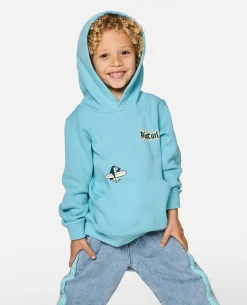 Paddle Out Art Hood - Kids