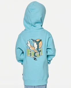Paddle Out Art Hood - Kids