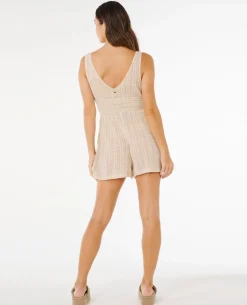 Paradise Check Romper
