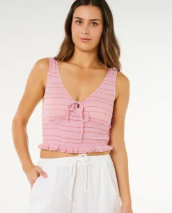Paradise Check Top
