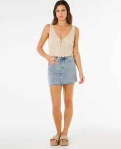 Paradise Check Top