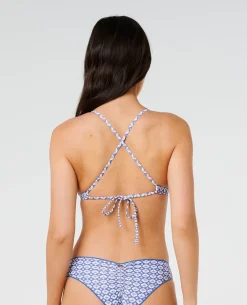 Party Wave Xback Triangle Bikini Top