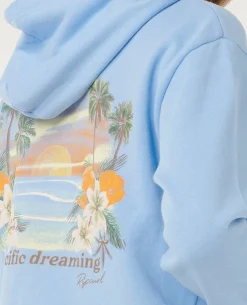 Poolside Zip Through Relaxed Hood