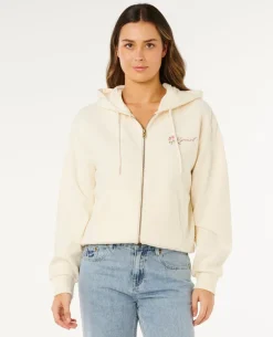 Poolside Zip Through Relaxed Hood