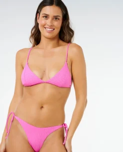 Premium Surf Banded Fixed Triangle Bikini Top