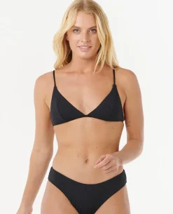 Premium Surf Banded Fixed Triangle Bikini Top