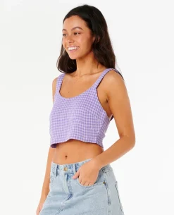 Premium Surf Check Crop
