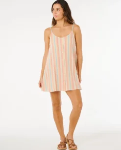Premium Surf Stripe Cover Up Dress