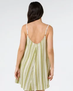 Premium Surf Stripe Cover Up Dress