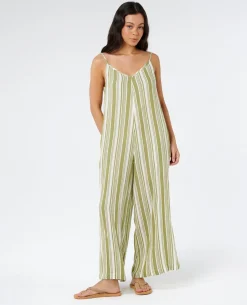 Premium Surf Stripe Jumpsuit