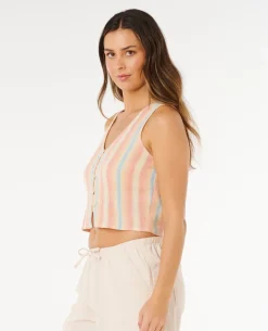 Premium Surf Stripe Top