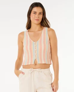 Premium Surf Stripe Top