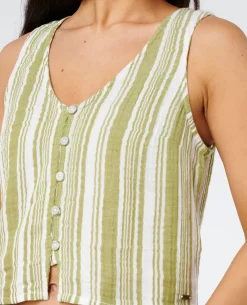 Premium Surf Stripe Top
