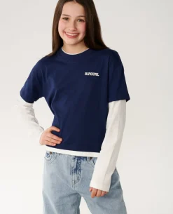 Retro Rama Long Sleeve Tee - Kids