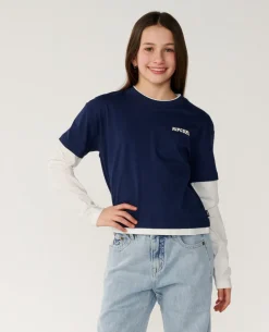 Retro Rama Long Sleeve Tee - Kids