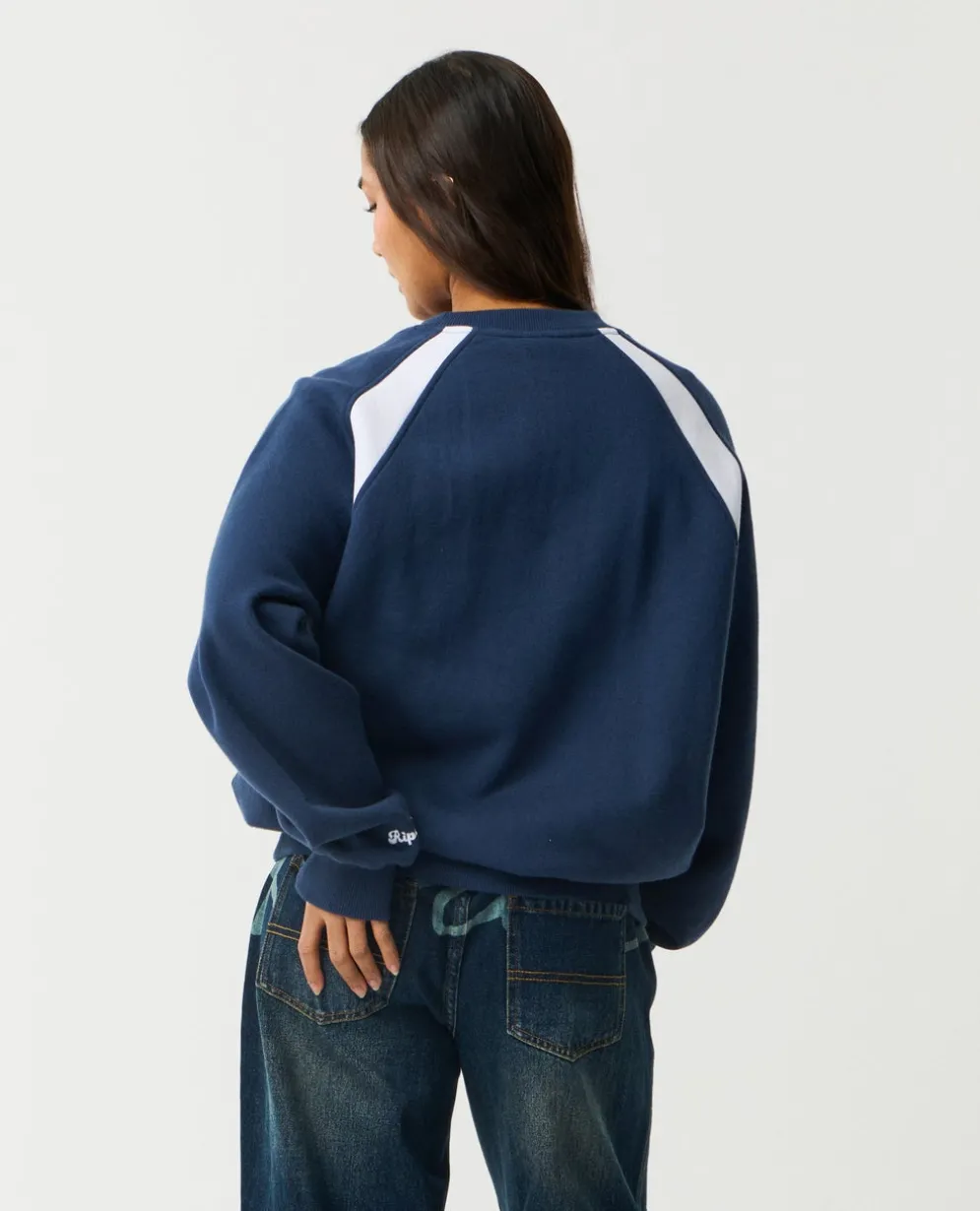 Retro Swell Oversized Crew