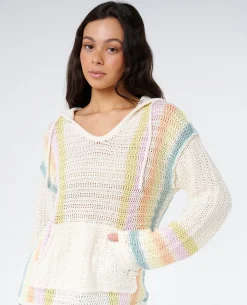 Revival Stripe Poncho
