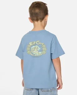 Ride The Wave Art Tee - Kids